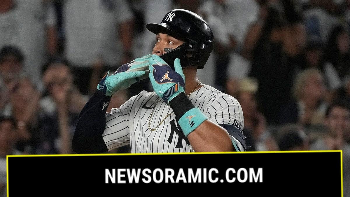 Aaron Judge after home run