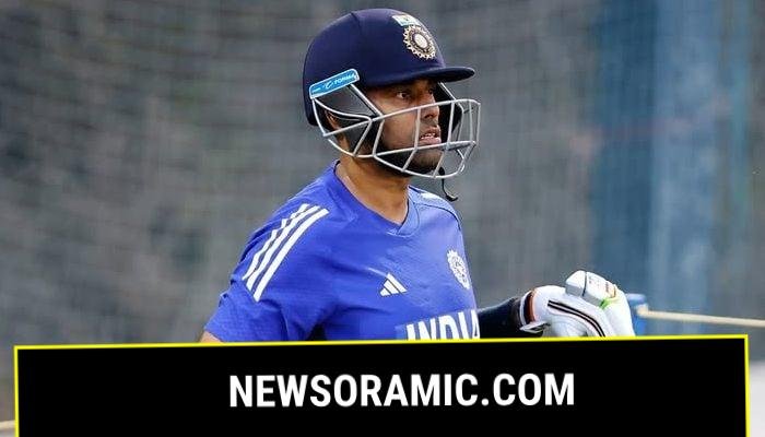 Indias captain Suryakumar Yadav participating in a practice session in Dubai, September 6, 2025. — AFP