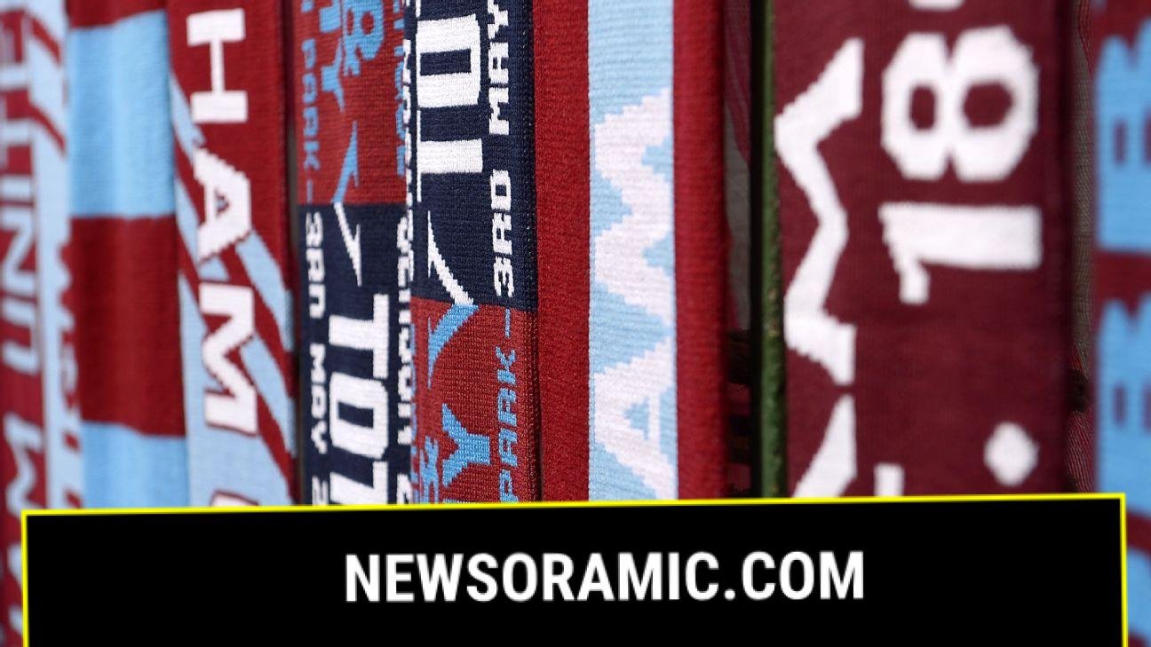 West Ham ban half-and-half scarves for Spurs tie