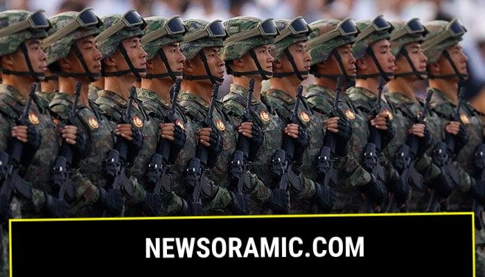 Joint Logistics Support Force stand during the rehearsal ahead of a military parade to mark the 80th anniversary of the end of World War Two, in Beijing, China, September 3, 2025. — Reuters