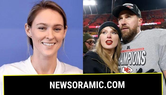 Kylie Kelce gets honest about Travis Kelce, Taylor Swifts engagement