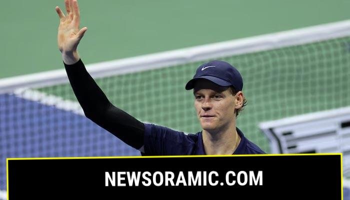 Italys Jannik Sinner celebrates winning his semi final match against Canadas Felix Auger-Aliassime on September 5, 2025 — Reuters