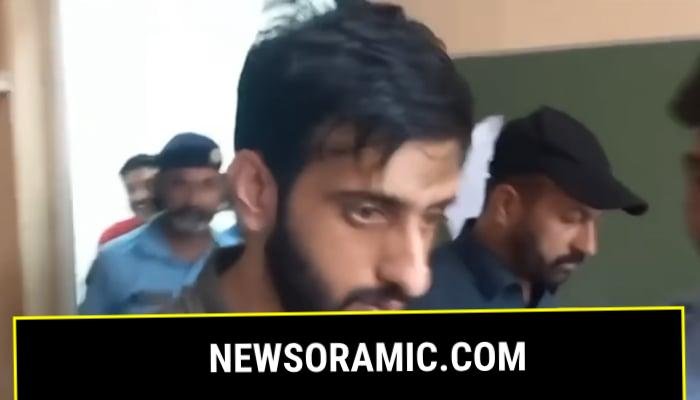 Hasan Zahid, the main suspect in the Samiya Hijab abduction and threats case. — Geo News