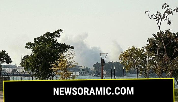 Smoke rises after several blasts were heard in Doha, Qatar, September 9, 2025. — Reuters