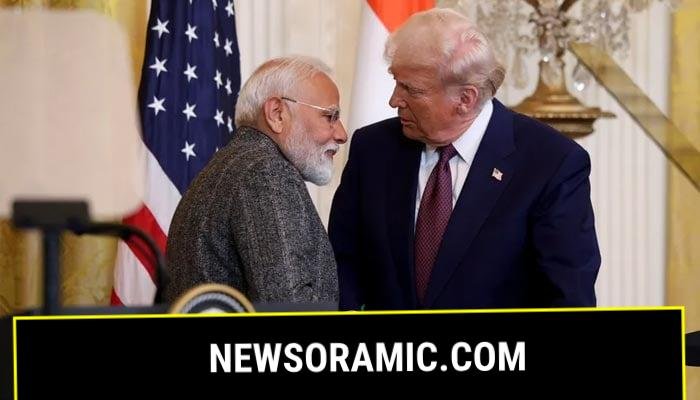 Donald Trump meets Indian Prime Minister Narendra Modi at the White House in Washington, DC, United States, February 13, 2025. — Reuters