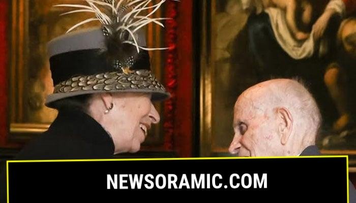 Princess Anne turns up to a royal engagement to honor a 106-year-old veteran