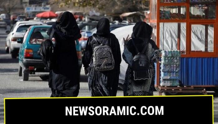 Afghan female students walk near Kabul University in Kabul, Afghanistan, December 21, 2022.— Reuters