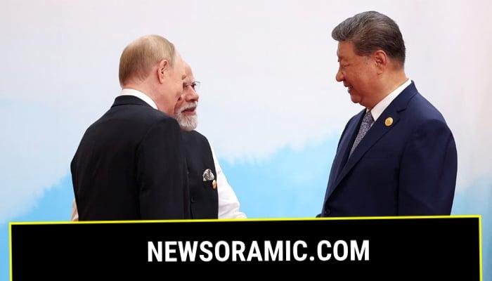 Chinese President Xi Jinping, Indian Prime Minister Narendra Modi and Russian President Vladimir Putin speak during a meeting at the Shanghai Cooperation Organisation (SCO) summit in Tianjin, China, September 1, 2025. — Reuters