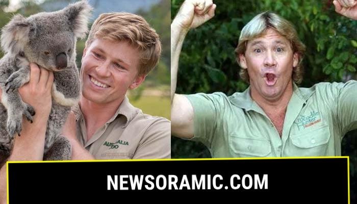 Robert Irwin breaks down 19 years after dad Steves death