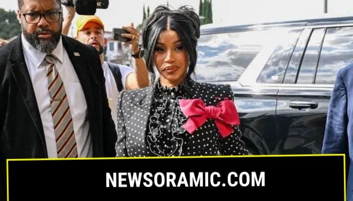 Cardi B throws pen at reporter shortly after assault charges dropped