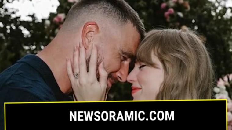 Corn maze celebrates Taylor and Travis' engagement