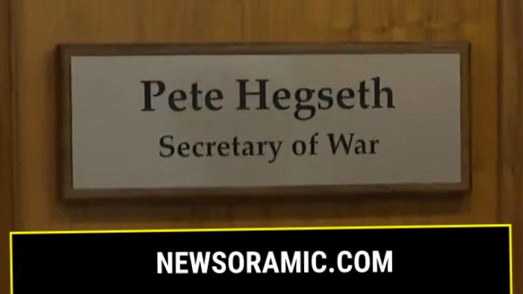 Dept. of Defense signage changed to ‘Dept. of War’