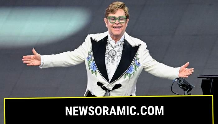 Elton John worries fans with bedridden photos