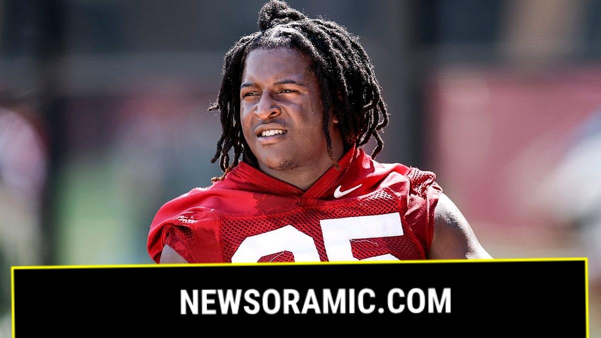 Ethan Pritchard in training camp