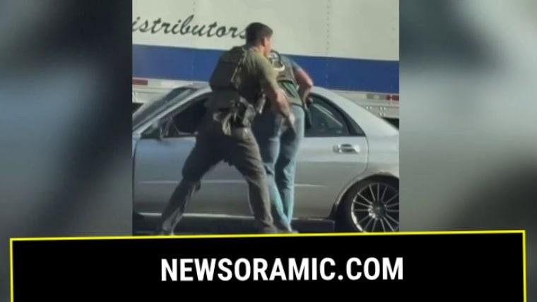 ICE agent fires on man after he dragged agent 'a significant distance' with his car