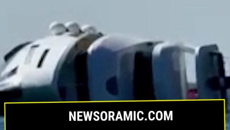 Million-dollar yacht sinks minutes after first launch