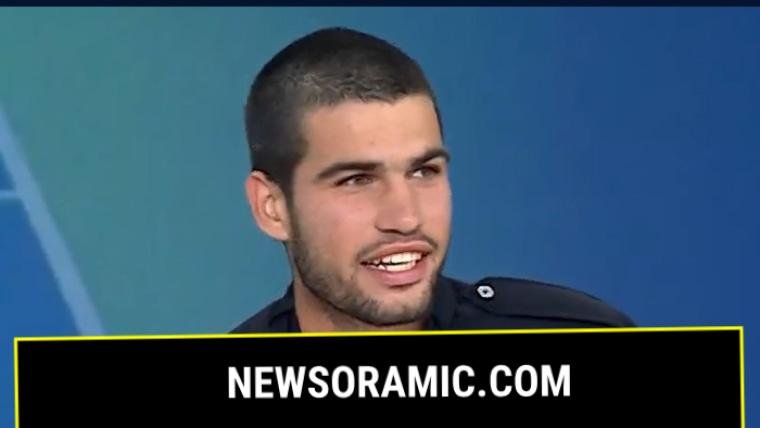 Sabalenka almost calls Alcaraz his rival's name