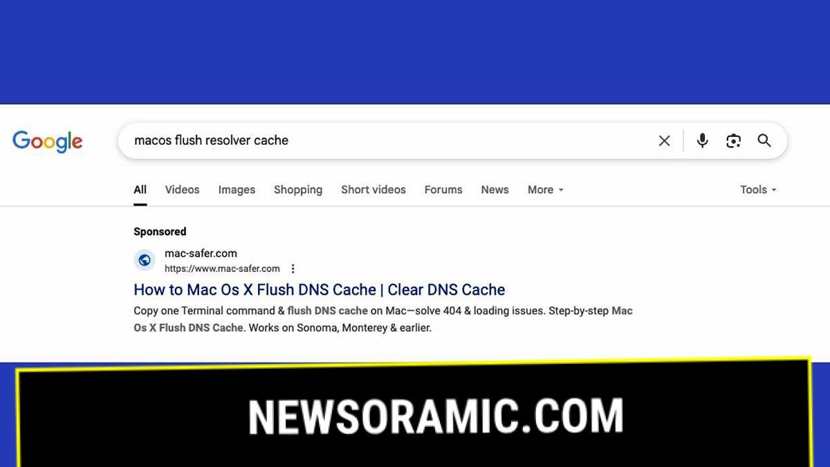 A suspicious link on Google