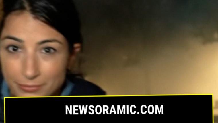 Tear gas explodes during NBC News live report in Paris