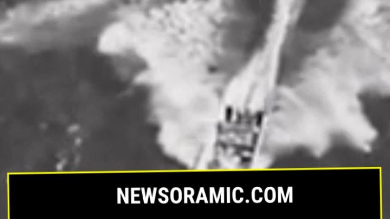 Trump shares video of strike on Venezuela cartel boat