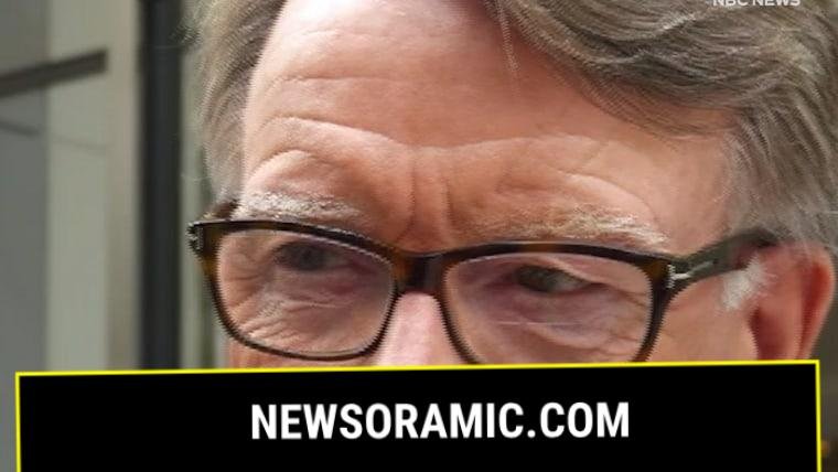 U.K. ambassador to U.S. fired over Epstein links