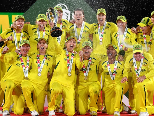 australia named a strong squad to defend their women s world cup title photo afp
