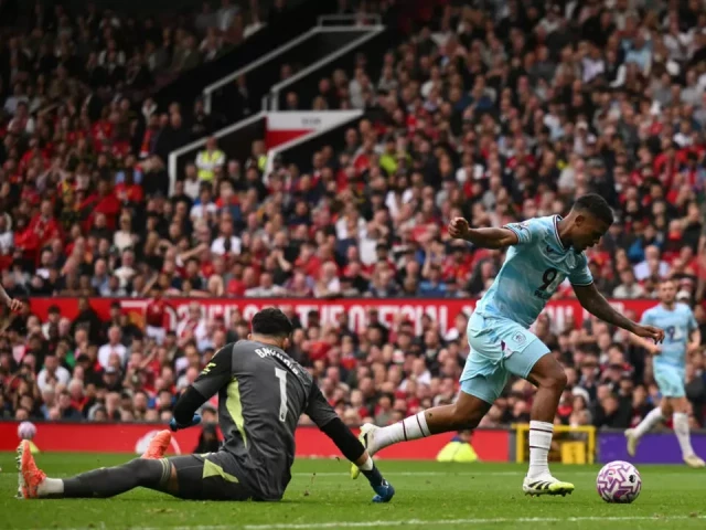 altay bayindir will start for manchester united in sunday s derby photo afp