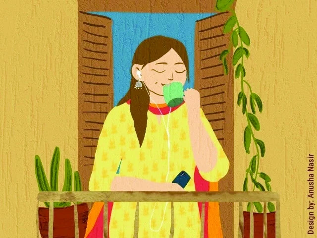 romanticising life designed by anusha nasir