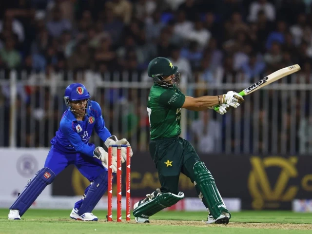 needs focus pakistan captain salman ali agha was in action against afghanistan photo afp